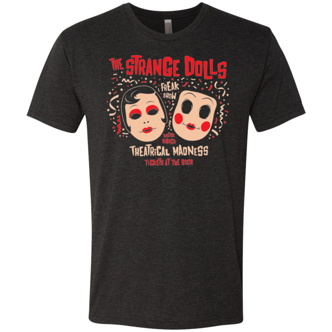 T-Shirts Vintage Black / Small STRANGE DOLLS Men's Triblend T-Shirt