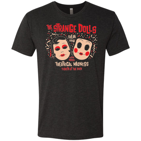 T-Shirts Vintage Black / Small STRANGE DOLLS Men's Triblend T-Shirt