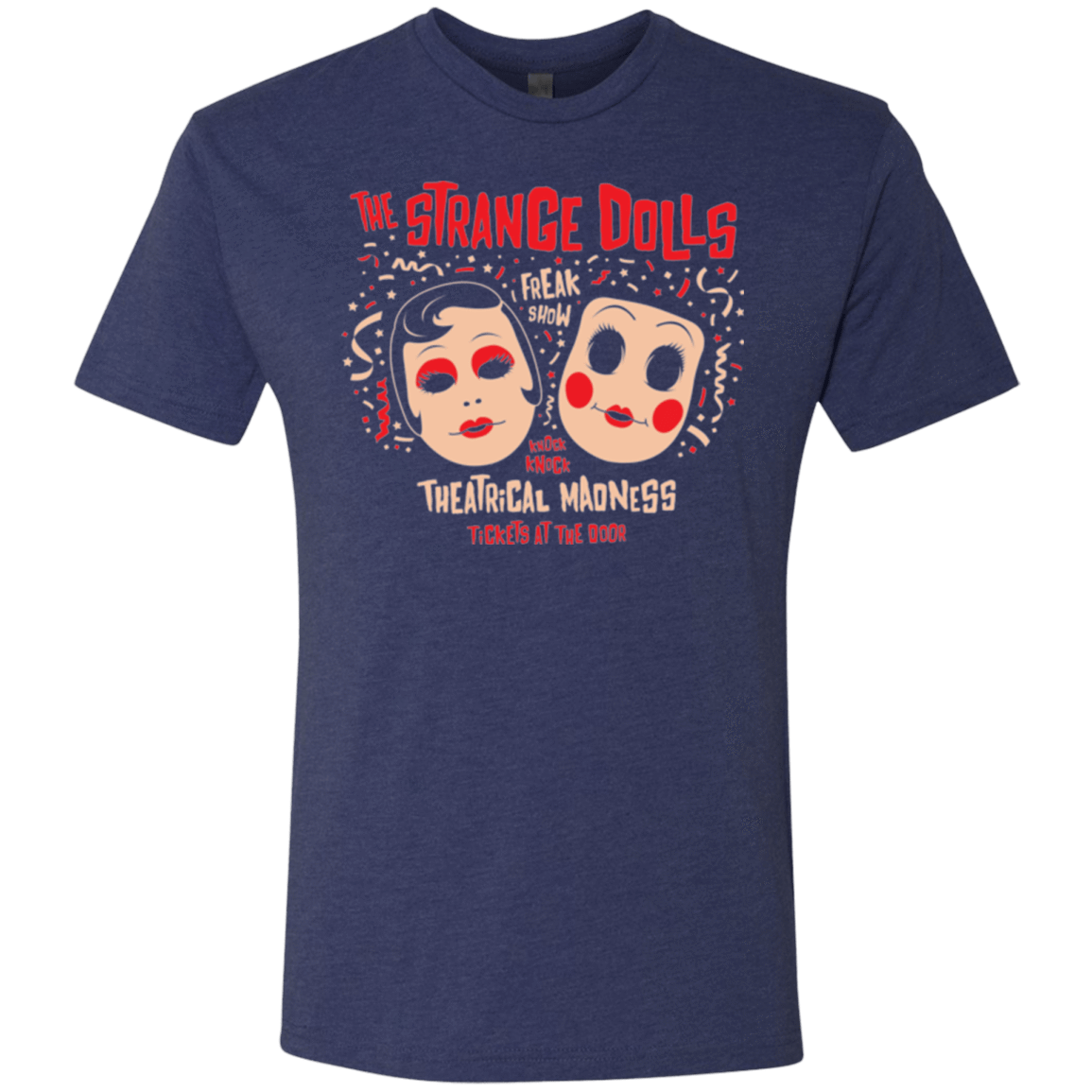 T-Shirts Vintage Navy / Small STRANGE DOLLS Men's Triblend T-Shirt