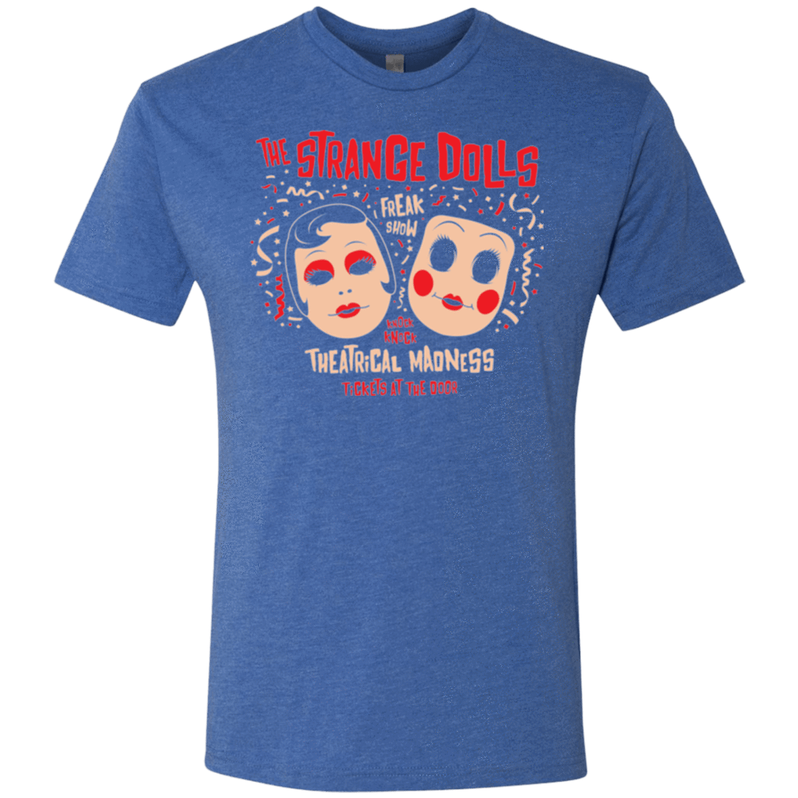 T-Shirts Vintage Royal / Small STRANGE DOLLS Men's Triblend T-Shirt