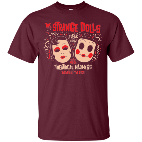 T-Shirts Maroon / Small STRANGE DOLLS T-Shirt