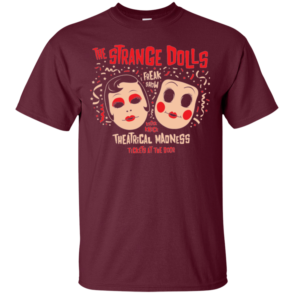 T-Shirts Maroon / Small STRANGE DOLLS T-Shirt