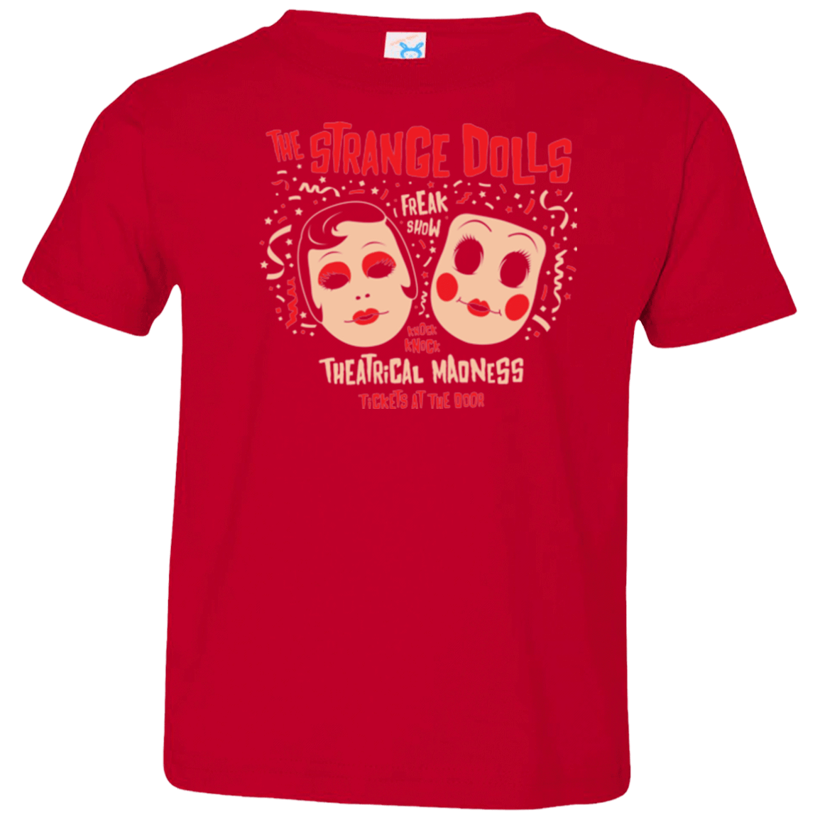 T-Shirts Red / 2T STRANGE DOLLS Toddler Premium T-Shirt