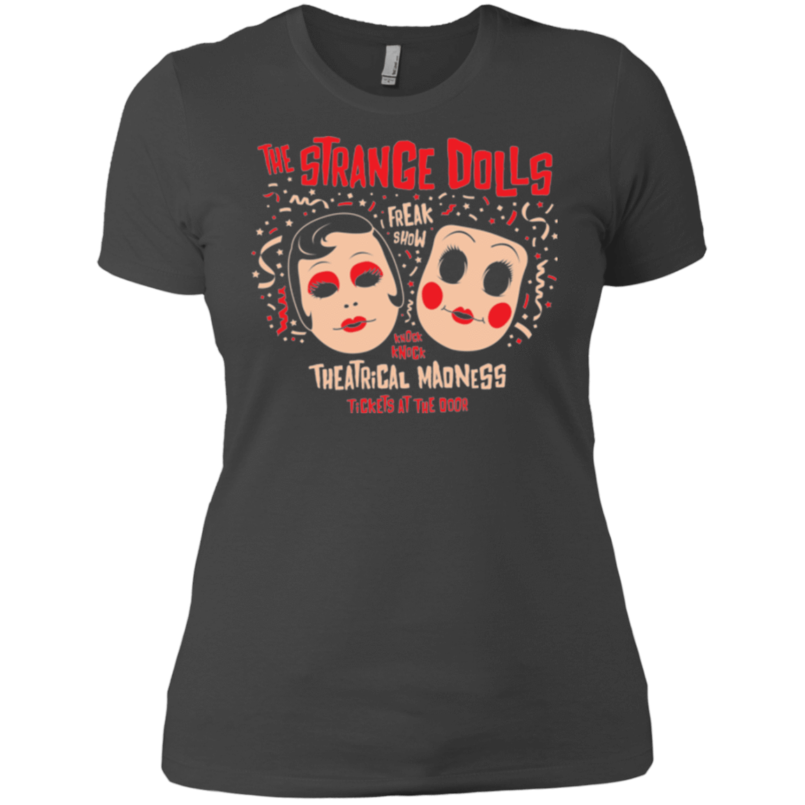 T-Shirts Heavy Metal / X-Small STRANGE DOLLS Women's Premium T-Shirt
