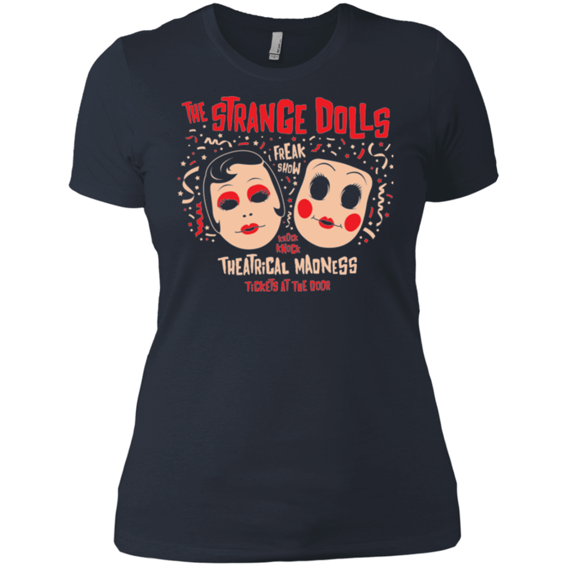T-Shirts Indigo / X-Small STRANGE DOLLS Women's Premium T-Shirt