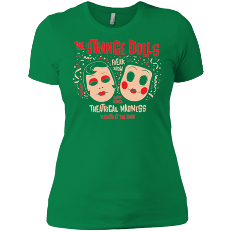 T-Shirts Kelly Green / X-Small STRANGE DOLLS Women's Premium T-Shirt