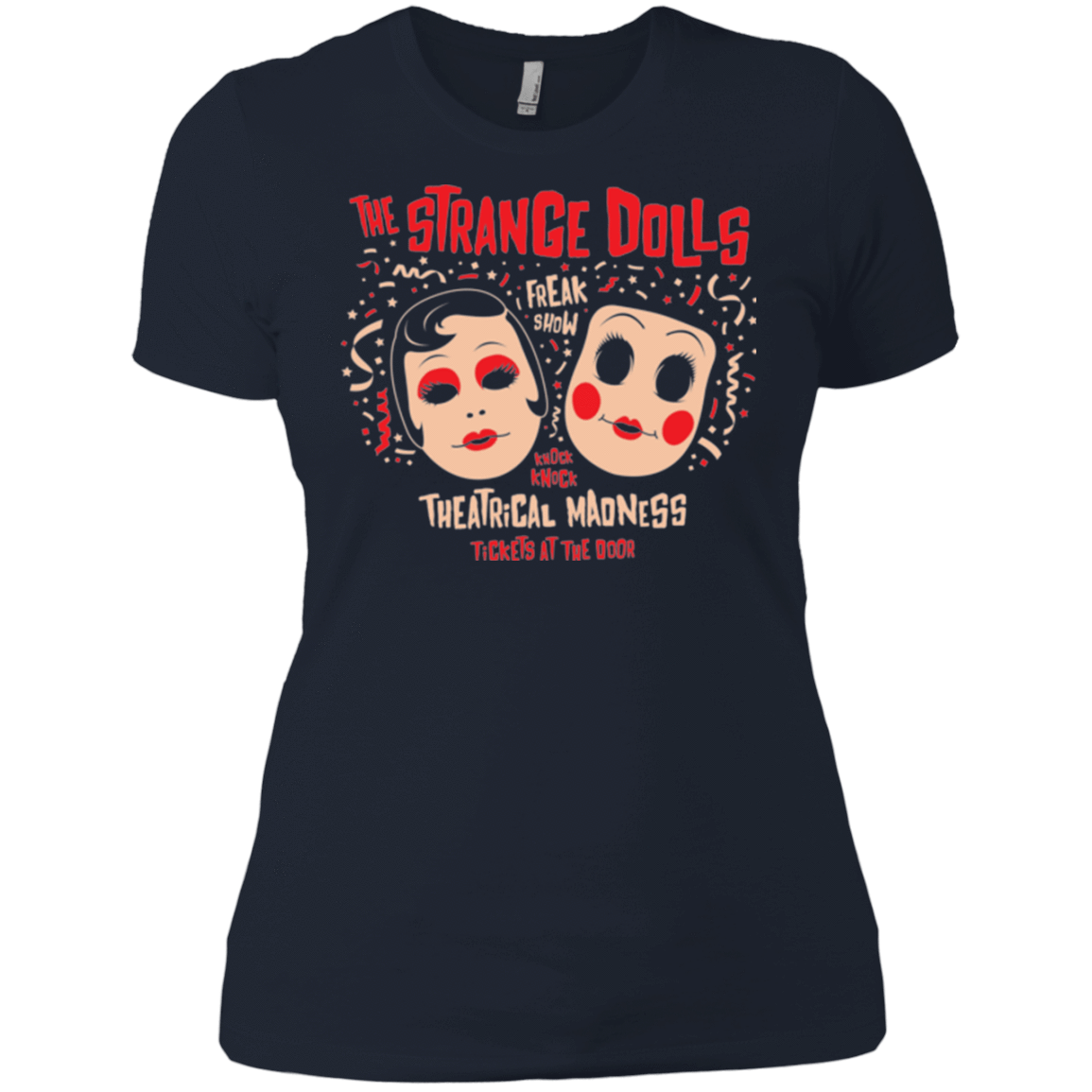 T-Shirts Midnight Navy / X-Small STRANGE DOLLS Women's Premium T-Shirt