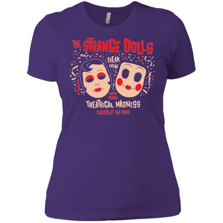 T-Shirts Purple Rush/ / X-Small STRANGE DOLLS Women's Premium T-Shirt