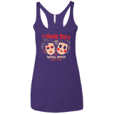 T-Shirts Purple Rush / X-Small STRANGE DOLLS Women's Triblend Racerback Tank