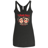 T-Shirts Vintage Black / X-Small STRANGE DOLLS Women's Triblend Racerback Tank