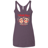 T-Shirts Vintage Purple / X-Small STRANGE DOLLS Women's Triblend Racerback Tank