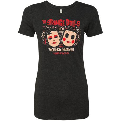 T-Shirts Vintage Black / Small STRANGE DOLLS Women's Triblend T-Shirt