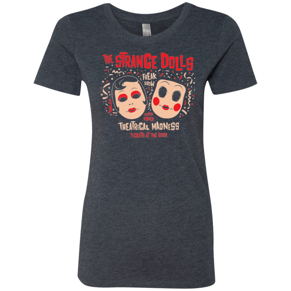 T-Shirts Vintage Navy / Small STRANGE DOLLS Women's Triblend T-Shirt