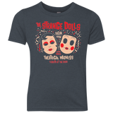 T-Shirts Vintage Navy / YXS STRANGE DOLLS Youth Triblend T-Shirt