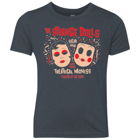 T-Shirts Vintage Navy / YXS STRANGE DOLLS Youth Triblend T-Shirt
