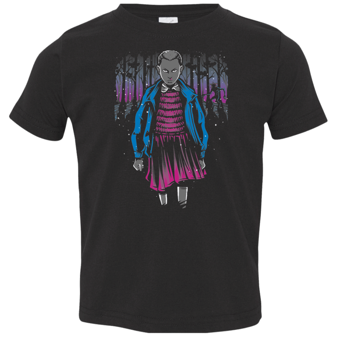 T-Shirts Black / 2T Strange Girl Toddler Premium T-Shirt