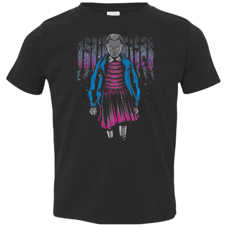 T-Shirts Black / 2T Strange Girl Toddler Premium T-Shirt