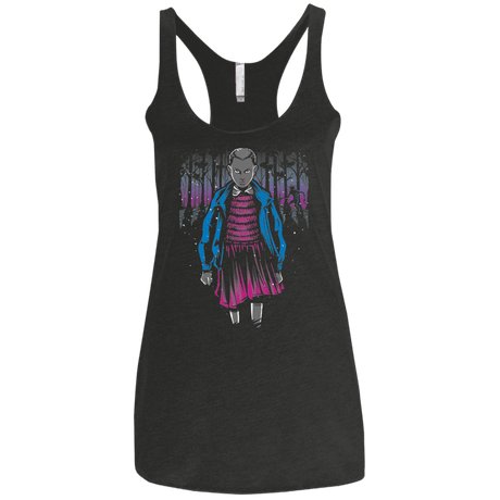 T-Shirts Vintage Black / X-Small Strange Girl Women's Triblend Racerback Tank