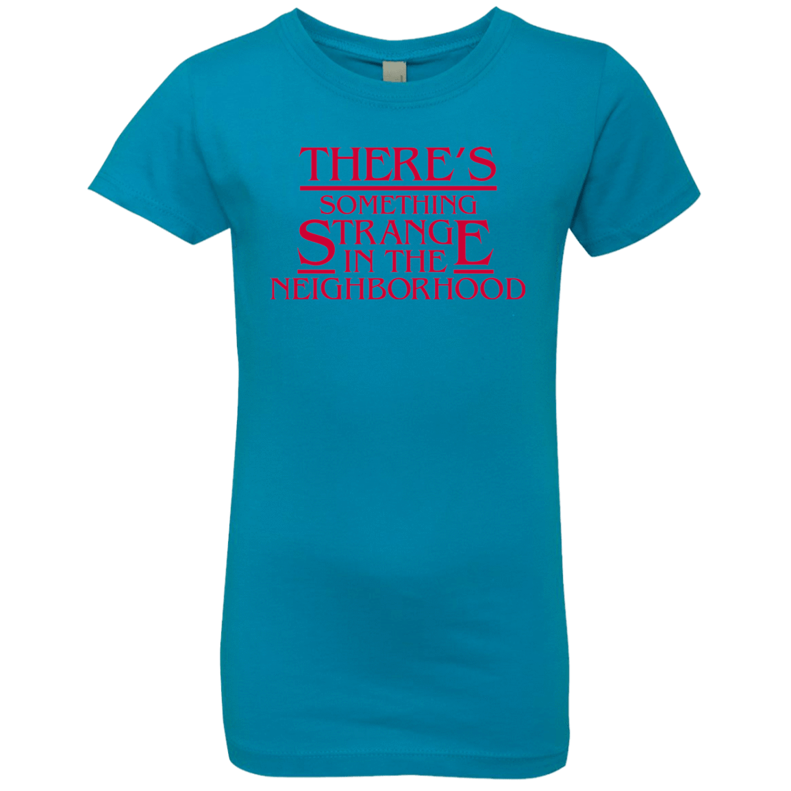 T-Shirts Turquoise / YXS Strange Hawkins Girls Premium T-Shirt
