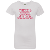 T-Shirts White / YXS Strange Hawkins Girls Premium T-Shirt