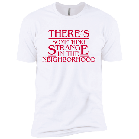 T-Shirts White / X-Small Strange Hawkins Men's Premium T-Shirt