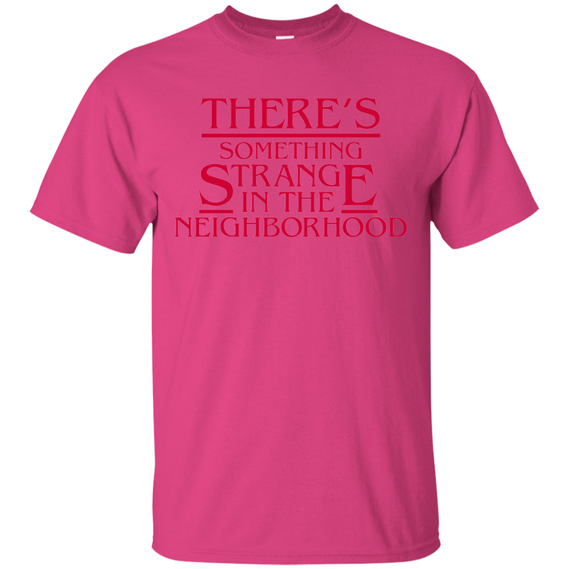 T-Shirts Heliconia / Small Strange Hawkins T-Shirt