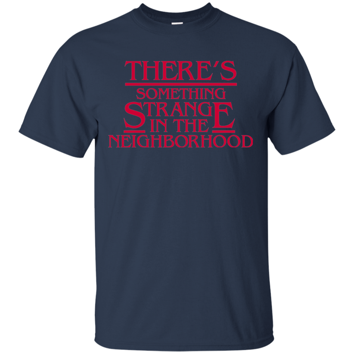 T-Shirts Navy / Small Strange Hawkins T-Shirt
