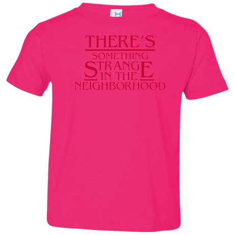 T-Shirts Hot Pink / 2T Strange Hawkins Toddler Premium T-Shirt