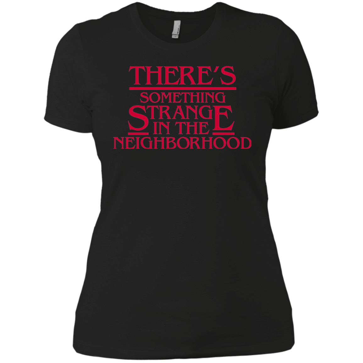 T-Shirts Black / X-Small Strange Hawkins Women's Premium T-Shirt