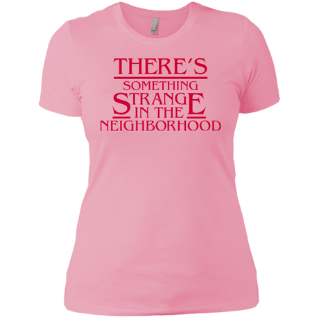 T-Shirts Light Pink / X-Small Strange Hawkins Women's Premium T-Shirt