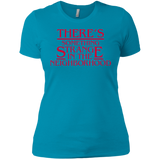 T-Shirts Turquoise / X-Small Strange Hawkins Women's Premium T-Shirt
