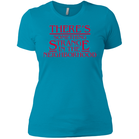 T-Shirts Turquoise / X-Small Strange Hawkins Women's Premium T-Shirt