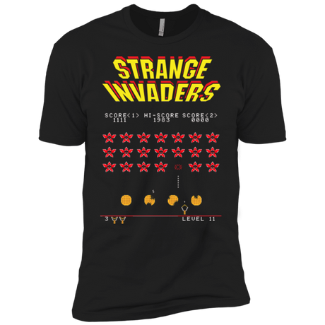 T-Shirts Black / YXS Strange Invaders Boys Premium T-Shirt