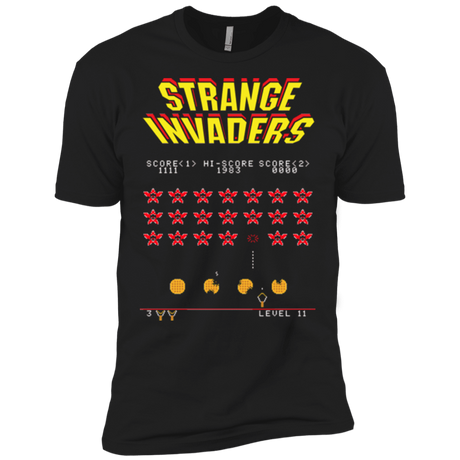 T-Shirts Black / X-Small Strange Invaders Men's Premium T-Shirt