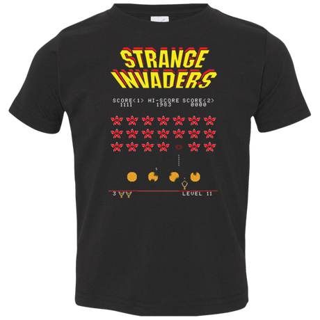 T-Shirts Black / 2T Strange Invaders Toddler Premium T-Shirt