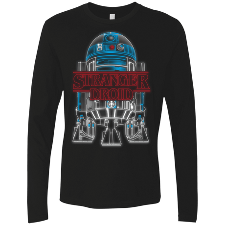 T-Shirts Black / Small Stranger Droid Men's Premium Long Sleeve