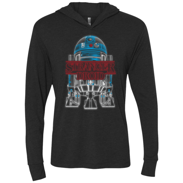 T-Shirts Vintage Black / X-Small Stranger Droid Triblend Long Sleeve Hoodie Tee