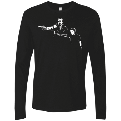 T-Shirts Black / S Stranger Fiction Men's Premium Long Sleeve
