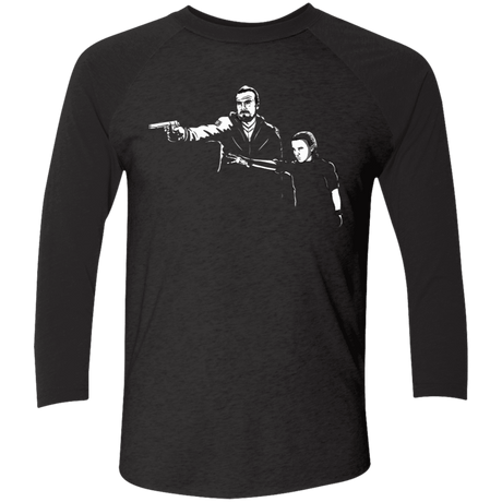 T-Shirts Vintage Black/Vintage Black / X-Small Stranger Fiction Men's Triblend 3/4 Sleeve