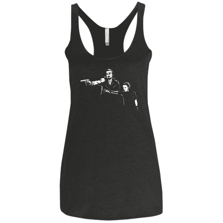 T-Shirts Vintage Black / X-Small Stranger Fiction Women's Triblend Racerback Tank