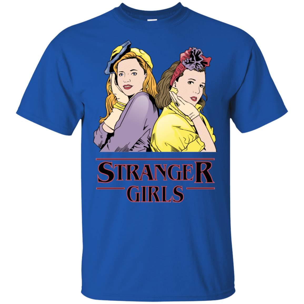T-Shirts Royal / S Stranger Girls T-Shirt