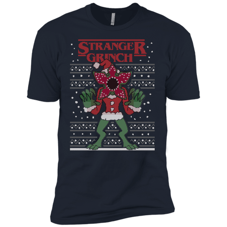 T-Shirts Midnight Navy / YXS Stranger Grinch Boys Premium T-Shirt