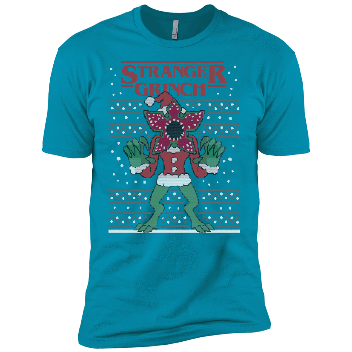 T-Shirts Turquoise / YXS Stranger Grinch Boys Premium T-Shirt