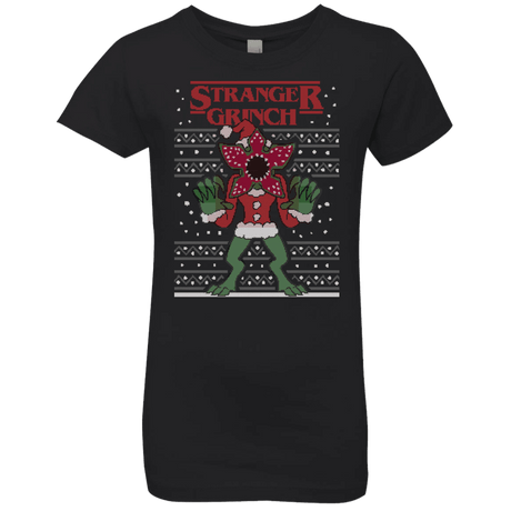 T-Shirts Black / YXS Stranger Grinch Girls Premium T-Shirt