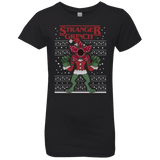 T-Shirts Black / YXS Stranger Grinch Girls Premium T-Shirt