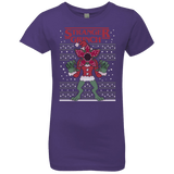 T-Shirts Purple Rush / YXS Stranger Grinch Girls Premium T-Shirt