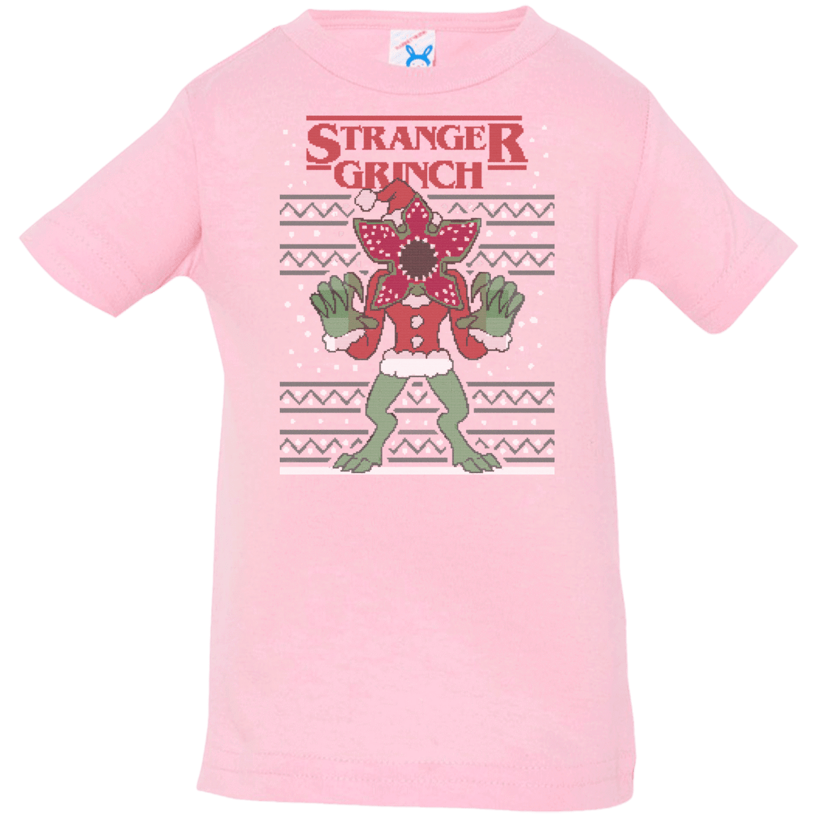 T-Shirts Pink / 6 Months Stranger Grinch Infant Premium T-Shirt