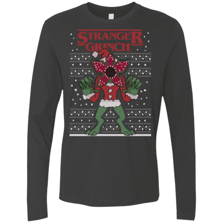 T-Shirts Heavy Metal / Small Stranger Grinch Men's Premium Long Sleeve