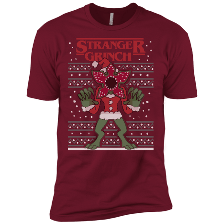 T-Shirts Cardinal / X-Small Stranger Grinch Men's Premium T-Shirt