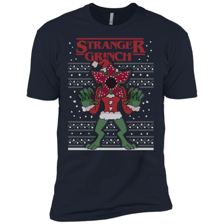 T-Shirts Midnight Navy / X-Small Stranger Grinch Men's Premium T-Shirt